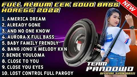 DJ FULL ALBUM CEK SOUND HOREG | AMERICAN DREAM | ALREADY GONE | AURORA FULL BASS