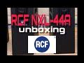 Unboxing of RCF NXL-44A and sound Testing (AUTORIZED DEALERS)