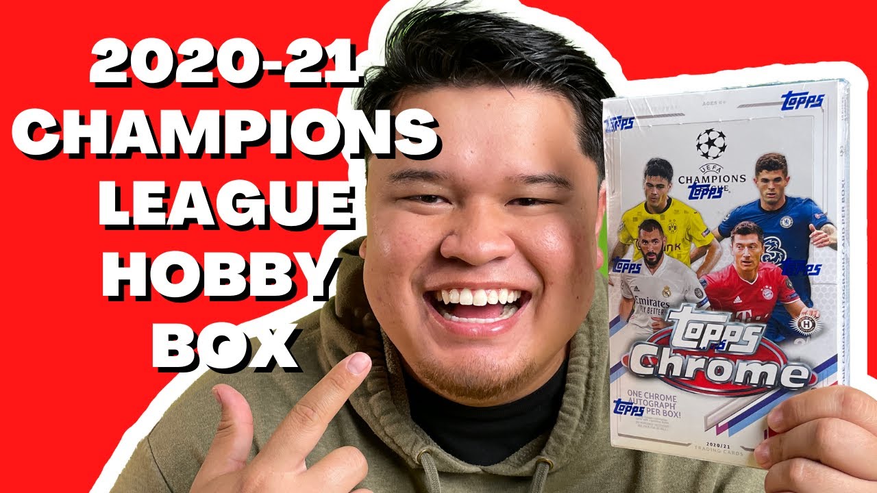 2020-21 Topps Chrome UEFA Champions League Soccer Hobby Box Opening!!!