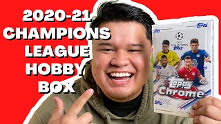 2020-21 Topps Chrome UEFA Champions League Soccer Hobby Box Opening!!! screenshot 5