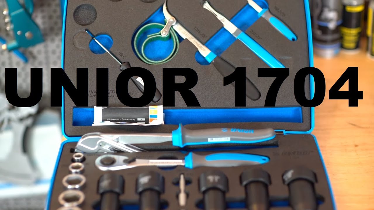 Unior 1704 - обзор набора от компании Unior для обслуживания вилок и амортизаторов