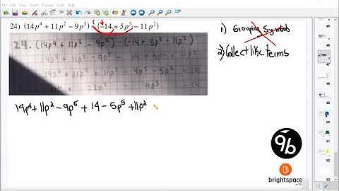 Kuta Software - Infinite Algebra 1 Adding and Subtracting Polynomials No 24
