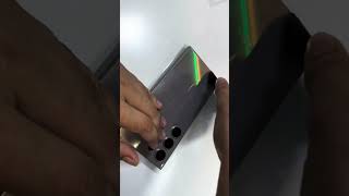 Samsung S25 ultra back skin care lamination membrane glass #shorts #shortvideo