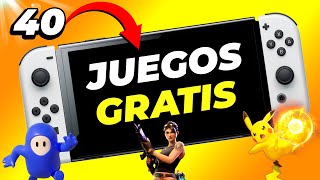 Top 40 MEJORES JUEGOS GRATIS de Nintendo Switch 2024 🏆