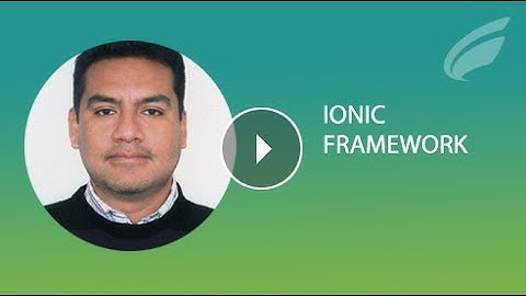 Introducción a Ionic Framework