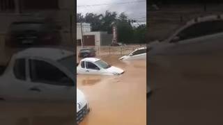 Brazil is sinking! Severe flood in Santa Catarina