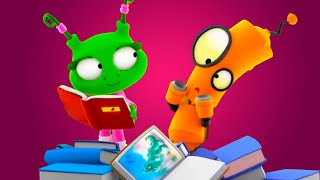 Learning New Languages | Rob The Robot | Fun Cartoon Series