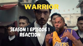 Warrior Season 1 Episode 1 Reaction