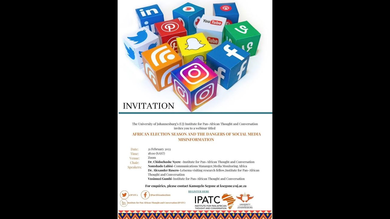 WEBINAR| African Election Season and the Dangers of Social Media Misinformation