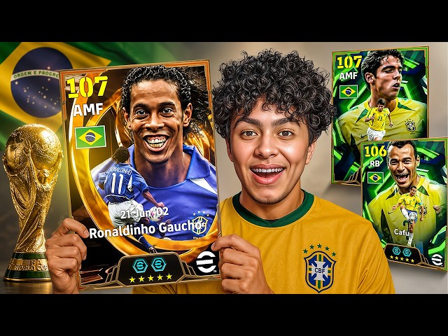 تفجير بكج البرازيل 2002.!🇧🇷 عودة الساحر رونالدينيو وكاكا 107🔥⚡