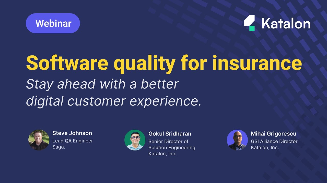 Software Quality For Insurance: Stay Ahead With A Better Digital ...