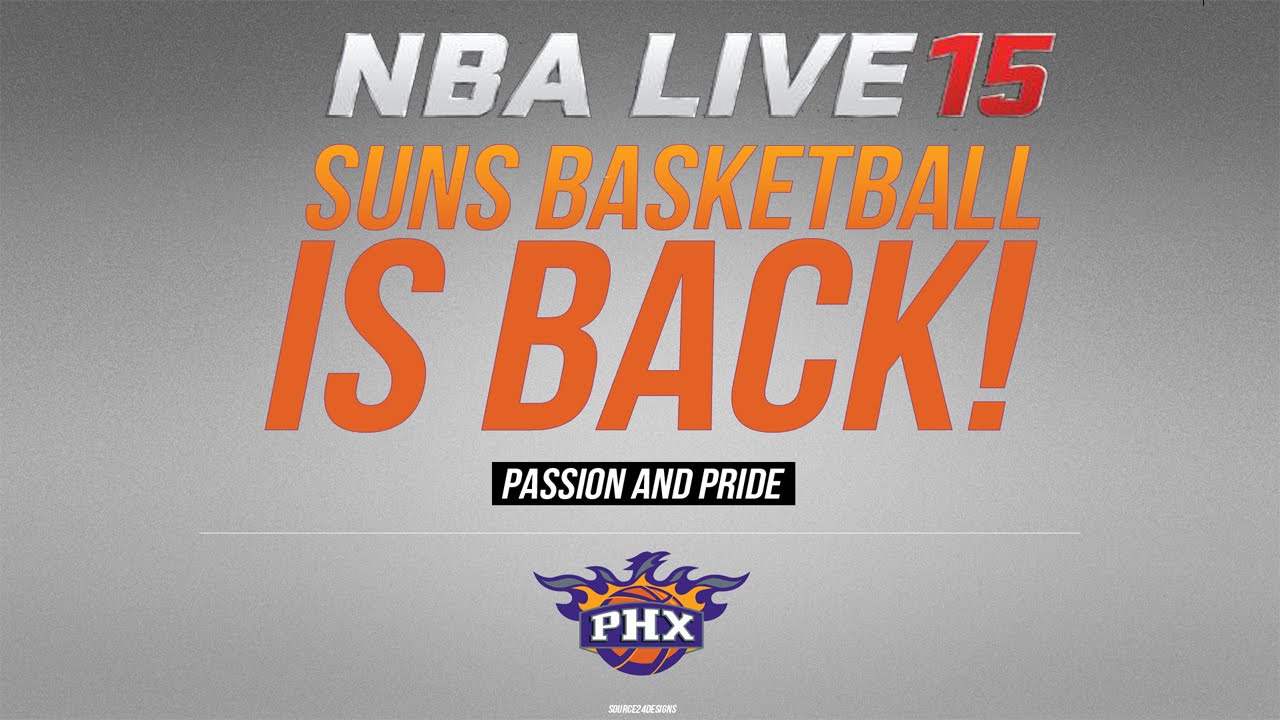 NBA LIVE 15 XBOX ONE - PHOENIX SUNS-  TWITCH GAMEPLAY @EASPORTSNBA ONLINE RANKED MATCH 