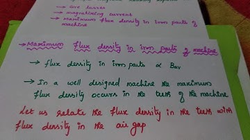 Choice of specific magnetic loading and choice of specific electric loading | DC machine | Tamil