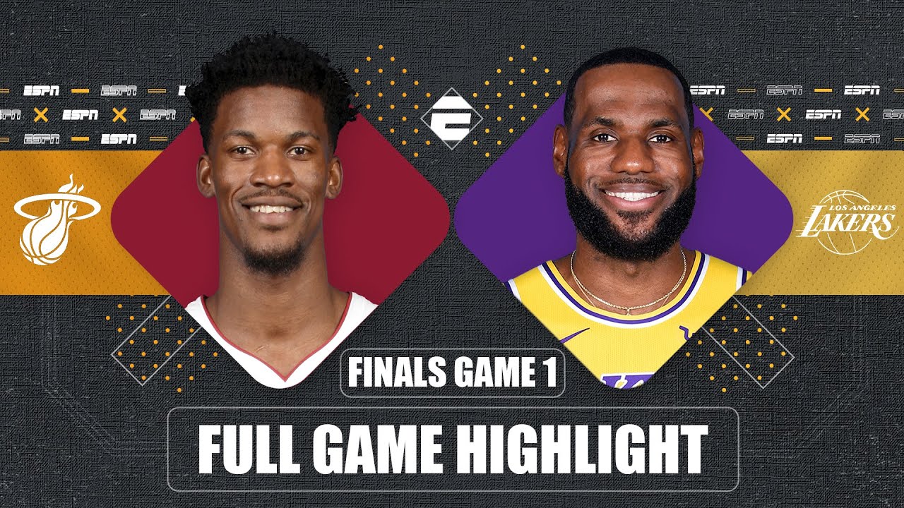 Miami Heat Vs Los Angeles Lakers Game 1 Highlights 2020 Nba Finals Youtube
