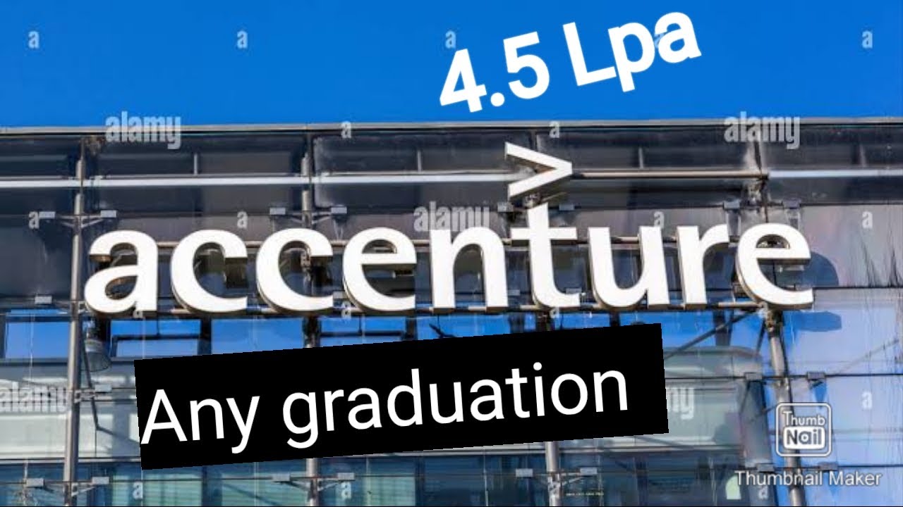 Accenture off campus drive | Associate Software Engineer | 4.5 Lpa ...