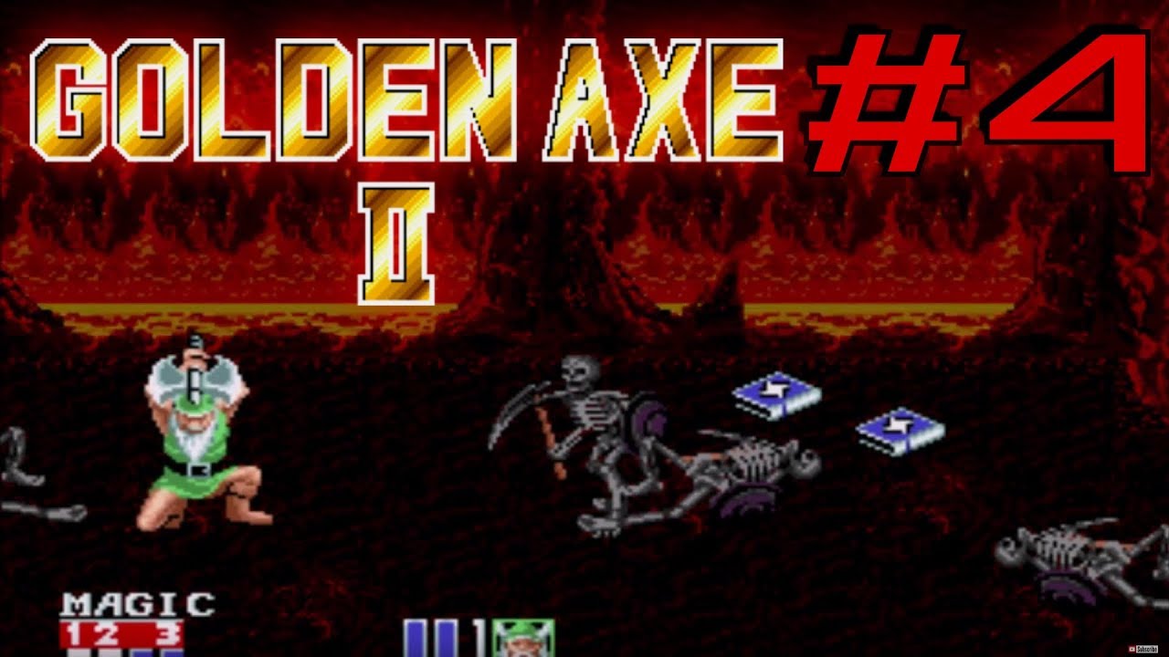 Jeu Mega Drive Golden Axe II (Japon) – Bon état, Manuel Inclus – SEGA