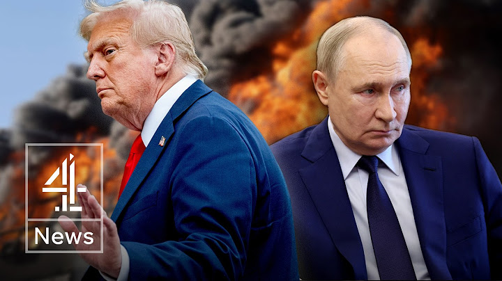 Trump tells Putin to end Ukraine war in 50 days or face tariffs