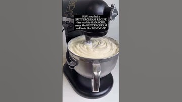 The ONLY Buttercream Recipe you’ll ever need! A breeze to work with and some bakers have called it