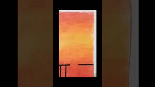 Easy Oil pastel Drawing #shortsfeed #shorts #trending #viral