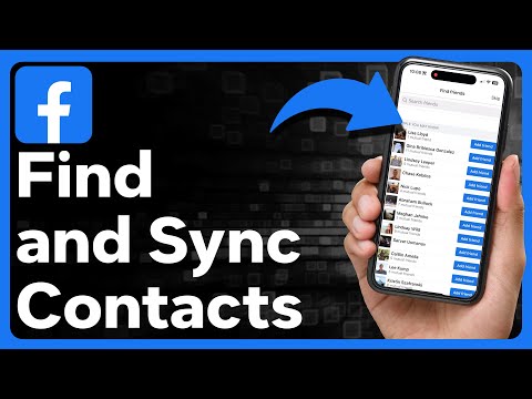 Video: Cum îți conectezi contactele de pe Facebook la telefon?