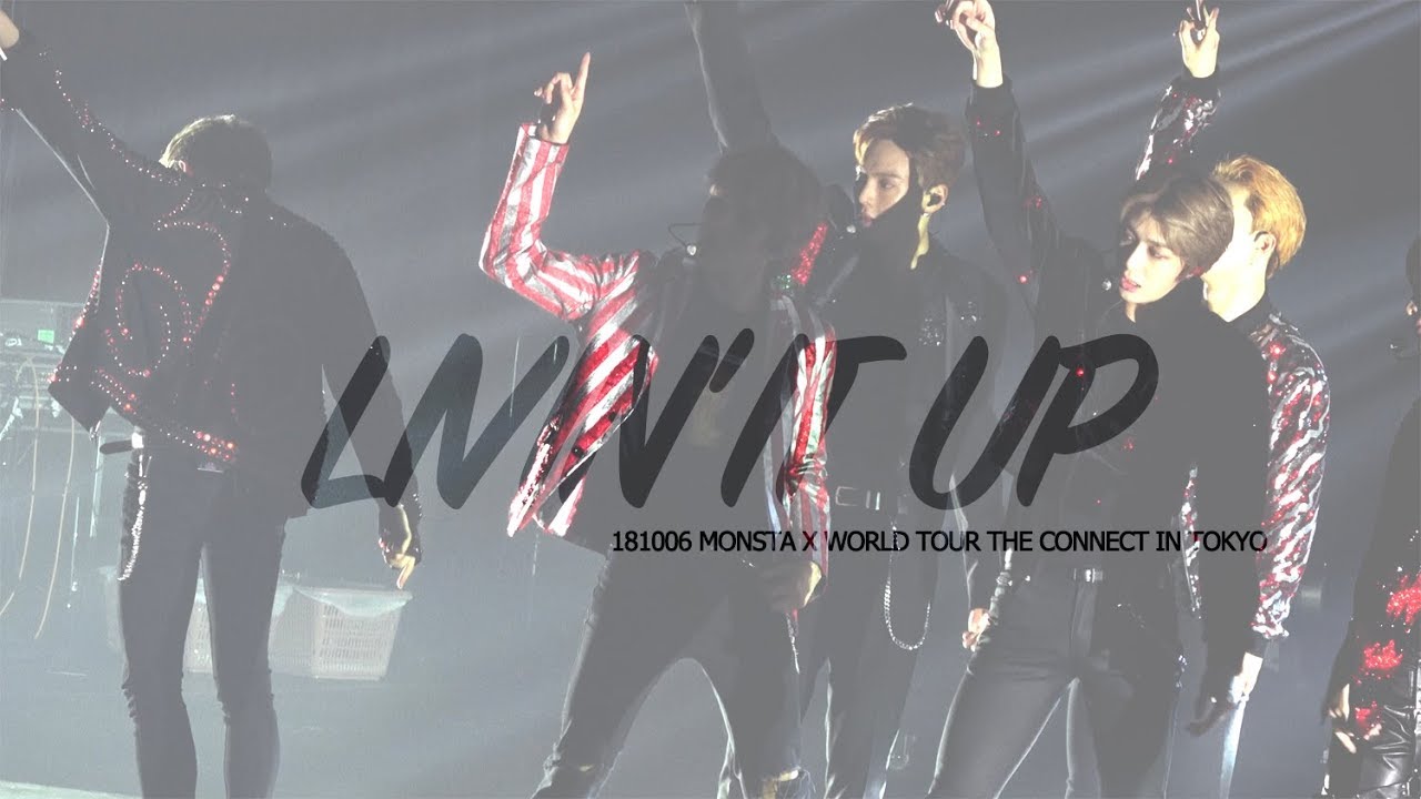 181006 MONSTA X WORLD TOUR THE CONNECT IN TOKYO - LIVIN’IT UP 민혁 FOCUS