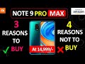 Redmi Note 9 Pro Max : 3 Reasons To Buy | 4 Reasons Not To Buy | Note 9 Pro Max Pros & Cons