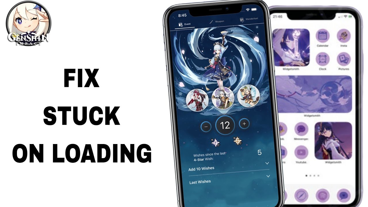 How To Fix And Solve Stuck On Loading On Genshin Impact App | Final ...