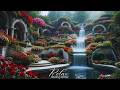 Healing Waterfall Garden&Soft Piano LIVE 24/7 |Peaceful Relaxation, Study, Meditation&Sleep Ambience