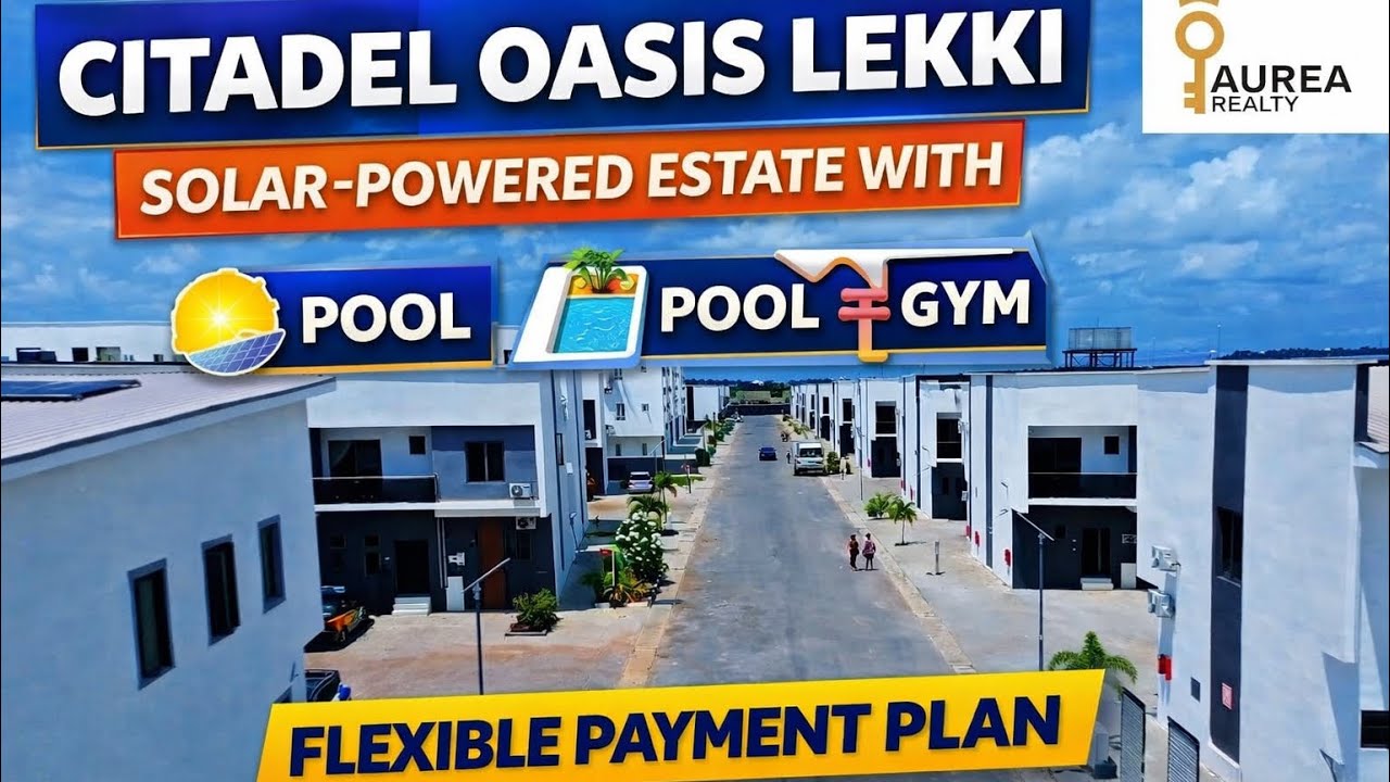 CITADEL OASIS– Solar-Powered Estate with Pool, Gym & Flexible Payment Plan