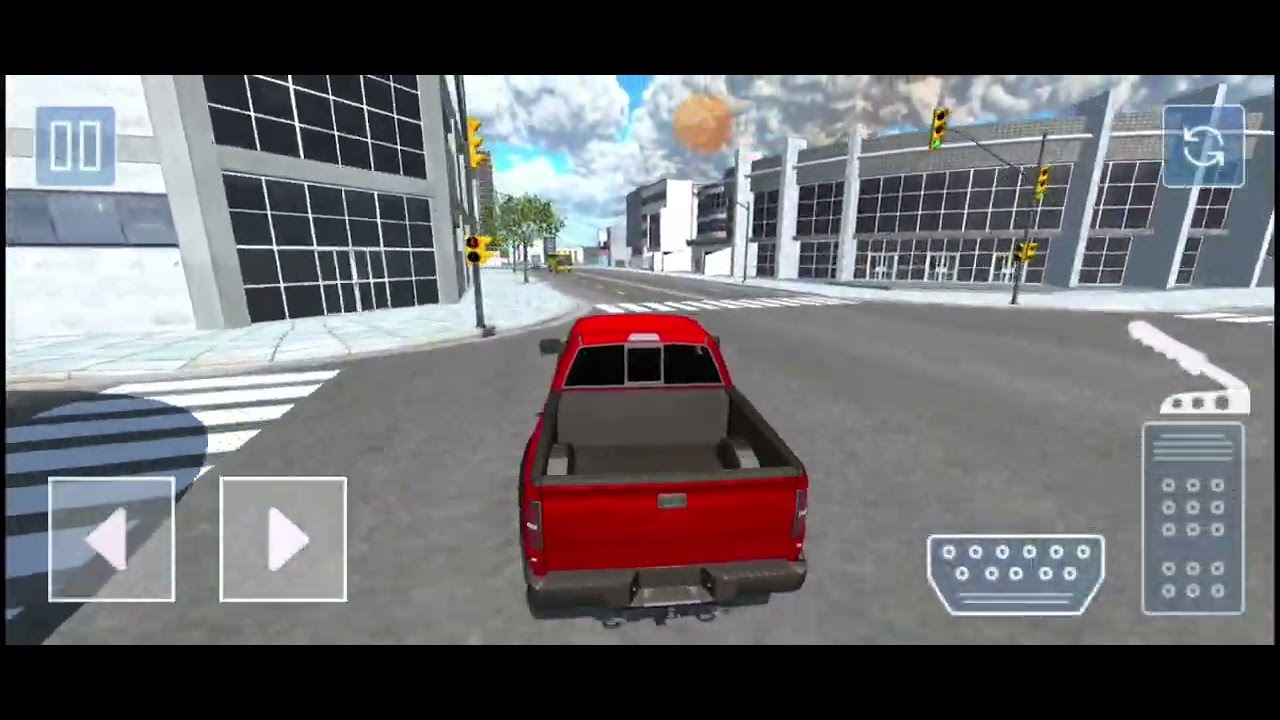 Ford ranger car driving performance simulator Android games - YouTube