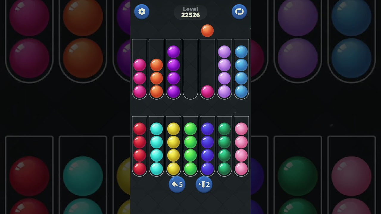 Ball Sort by Infinite Joy: Levels 22526, 22527, 22528