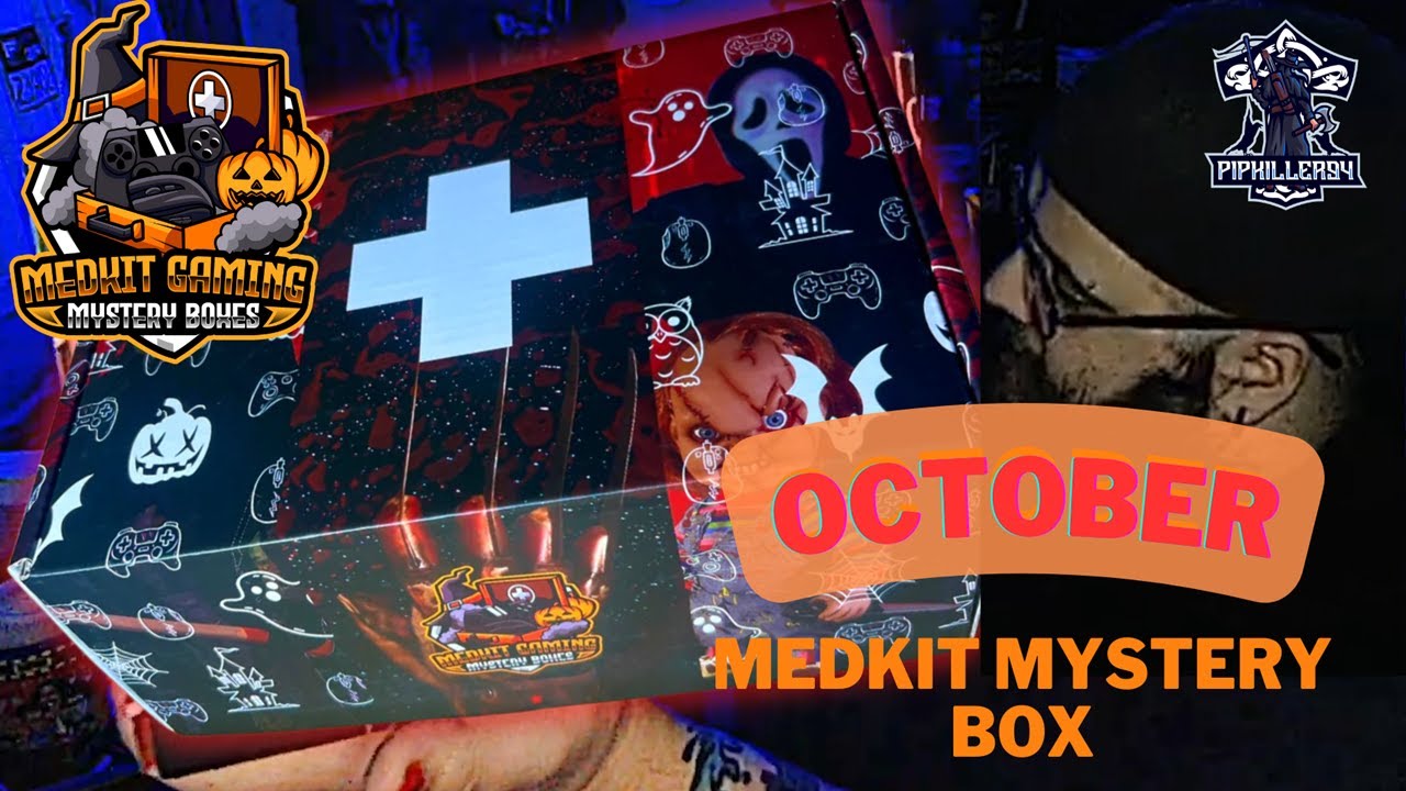 (OCTOBER 2023) HALLOWEEN Medkit Gaming Mystery Box OPENING/REVIEW - YouTube