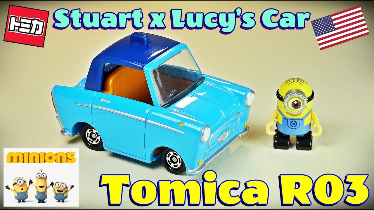 Dream Tomica Ride On R03 Minions Stuart x Lucy's Car Diecast 🤩🤪🤭💖⭐✨😁