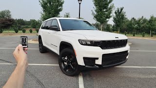 2023 Jeep Grand Cherokee L Altitude 4x4: Start Up, Walkaround, Test Drive and Review