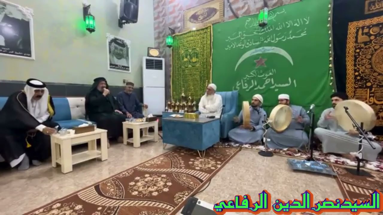 منقبة دينية السيدغالب النعيمي   في تكية الشيخ غانم العزاوي