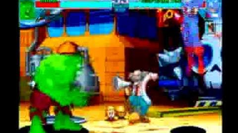 Marvel vs Capcom EX: Hulk/Gambit PT Part 1