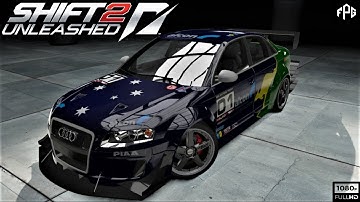 AUDI RS4 GT 2008 | NEED FOR SPEED™ SHIFT 2 UNLEASHED™ REMASTERED | DAKOTA NATIONAL USA | [HDR 60FPS]