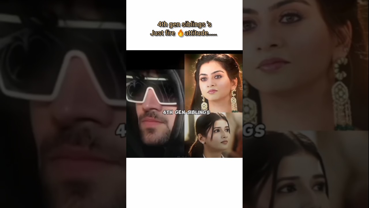 "🔥 Unleashing Fire Attitude 💗: Meet the New Yrkkh Fourth Gen Siblings!"