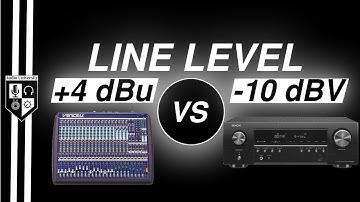 CONSUMER vs PROFESSIONAL AUDIO LEVEL: What