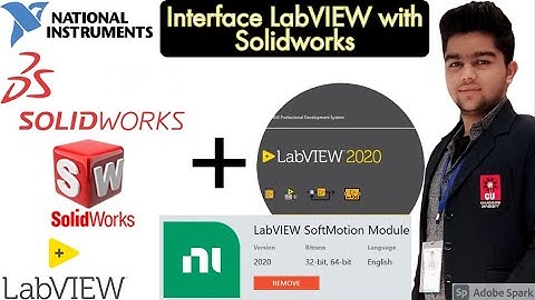LabVIEW + Solidworks | How to Interface Solidwork with LabVIEW | Interface LabVIEW Vs Solidwork 2020