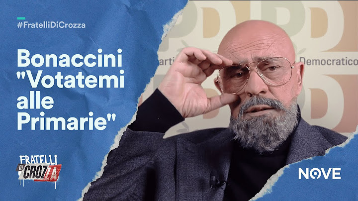 Crozza Bonaccini "Se mi votate domenica vi do i campioni gratis della L'Oreal" | Fratelli di Crozza