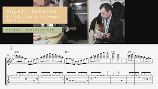 I'll See You In My Dreams - Angelo Debarre ( solo transcription ) chords