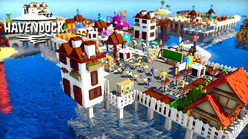 Sea Survival City Builder | Havendock Gameplay | First Look