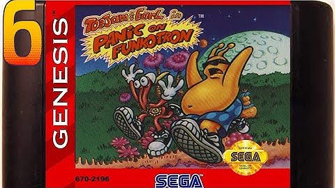 Toejam & Earl 2: Panic on Funkotron PART 6