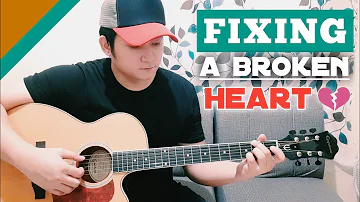 Fixing a broken heart - Indecent obsession ( Fingerstyle cover )