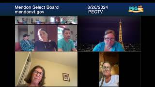 Mendon Select Board - August 26, 2024