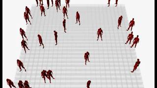 Famous Simple crowd simulation - Multi-agent System Profile