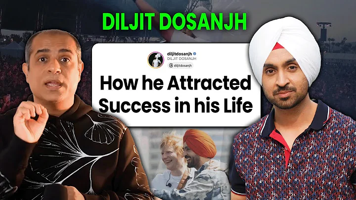 Diljit Dosanjh Case Study to Success | Law of Attraction |  Mitesh Khatri