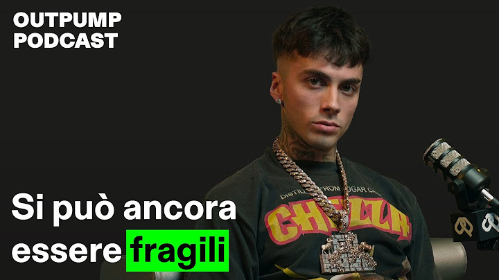 Tony Boy: si può ancora essere fragili - Outpump podcast
