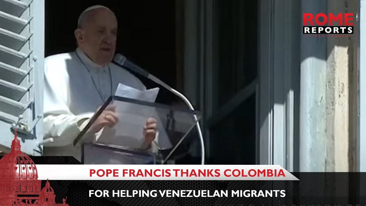 Pope Francis thanks Colombia for initiative to grant Venezuelan migrants legal status